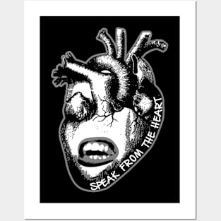 "Speak from the Heart" Posters and Art